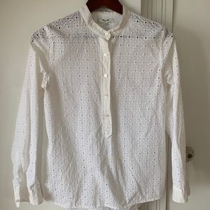 Madewell Floral Cut Out Tunic